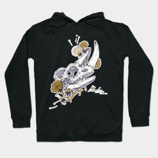 MorbidiTea - Dandelion with Chameleon Skull Hoodie